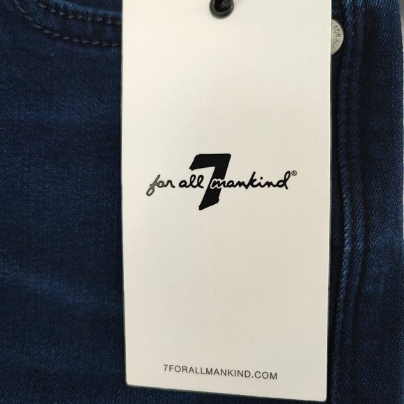 7 Seven For All Mankind Women's High Rise Kimmie Straight Leg Jeans Size 25 - Picture 10 of 16